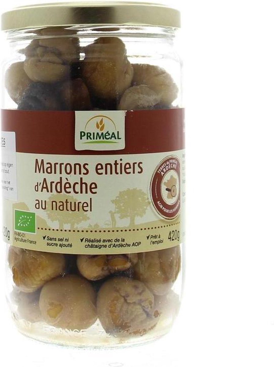 Primeal Kastanje heel in pot 420 gram