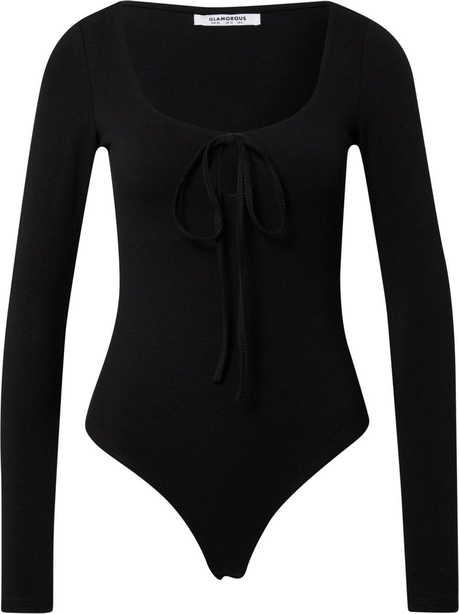 Glamorous shirt body Zwart-8 (Xs)
