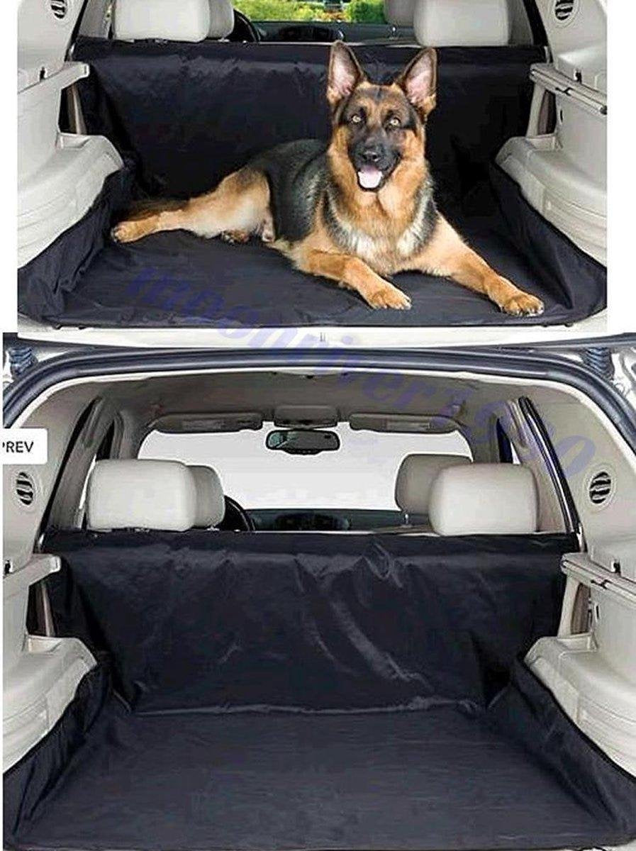 LOUZIR Autodeken Kofferbak/ Waterafstotende autohoes voor hond / Beschermhoes auto /Hondenkleed/ Honden deken/ Achterbank.