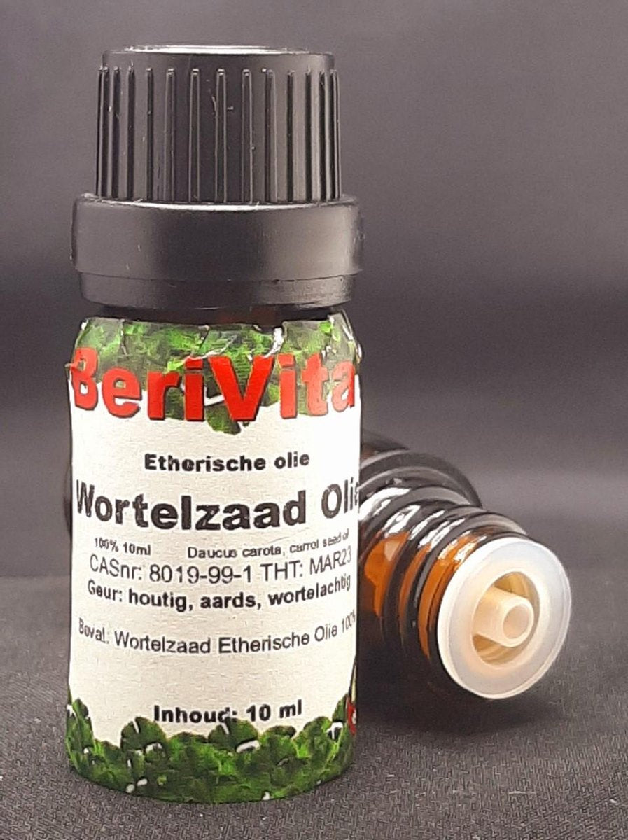 Wortelzaad Olie 100% 10ml - Etherische Wortelolie - Carrot Seed Oil