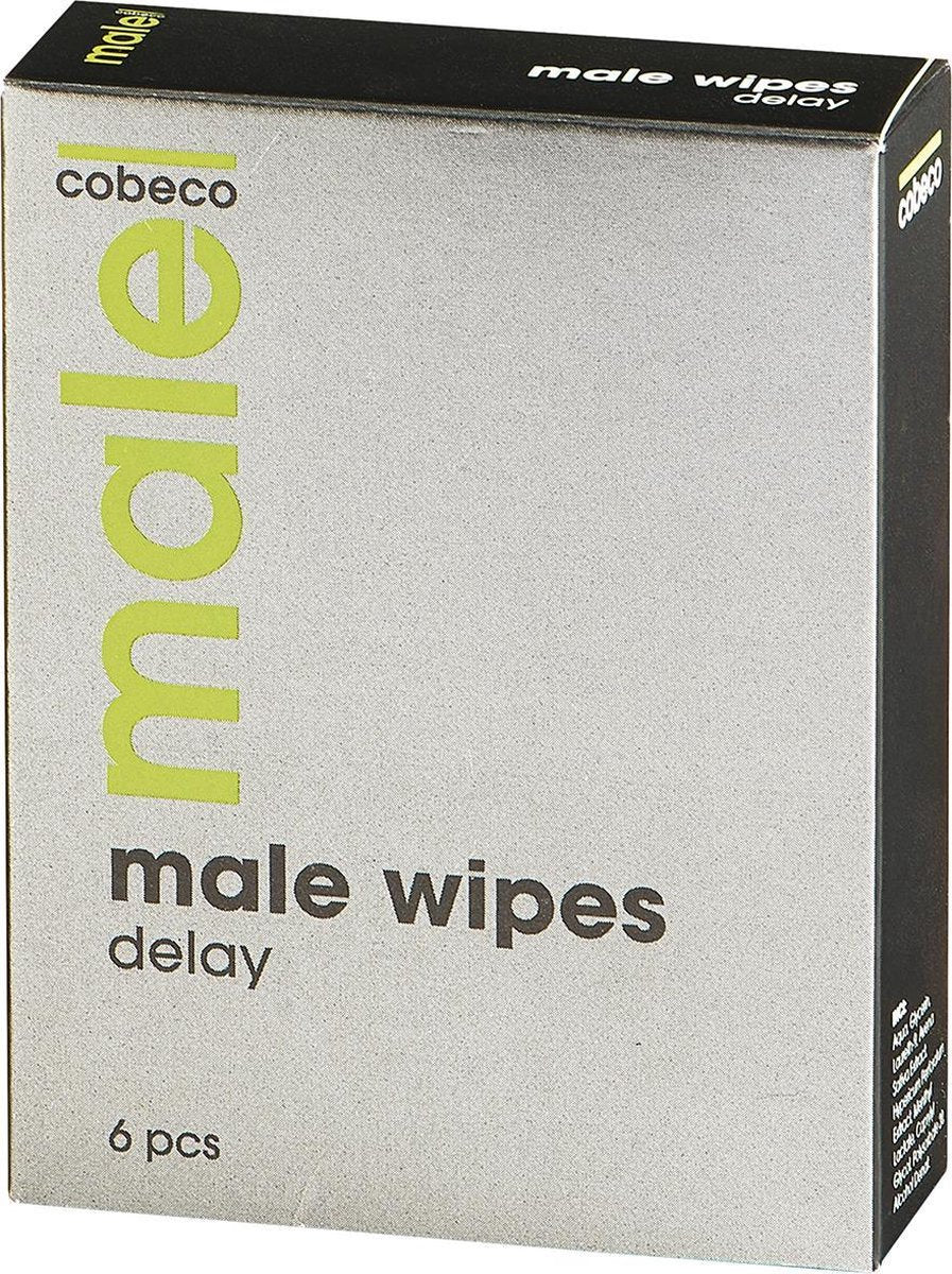 Male Orgasme - 6 stuks - Vertragende Doekjes