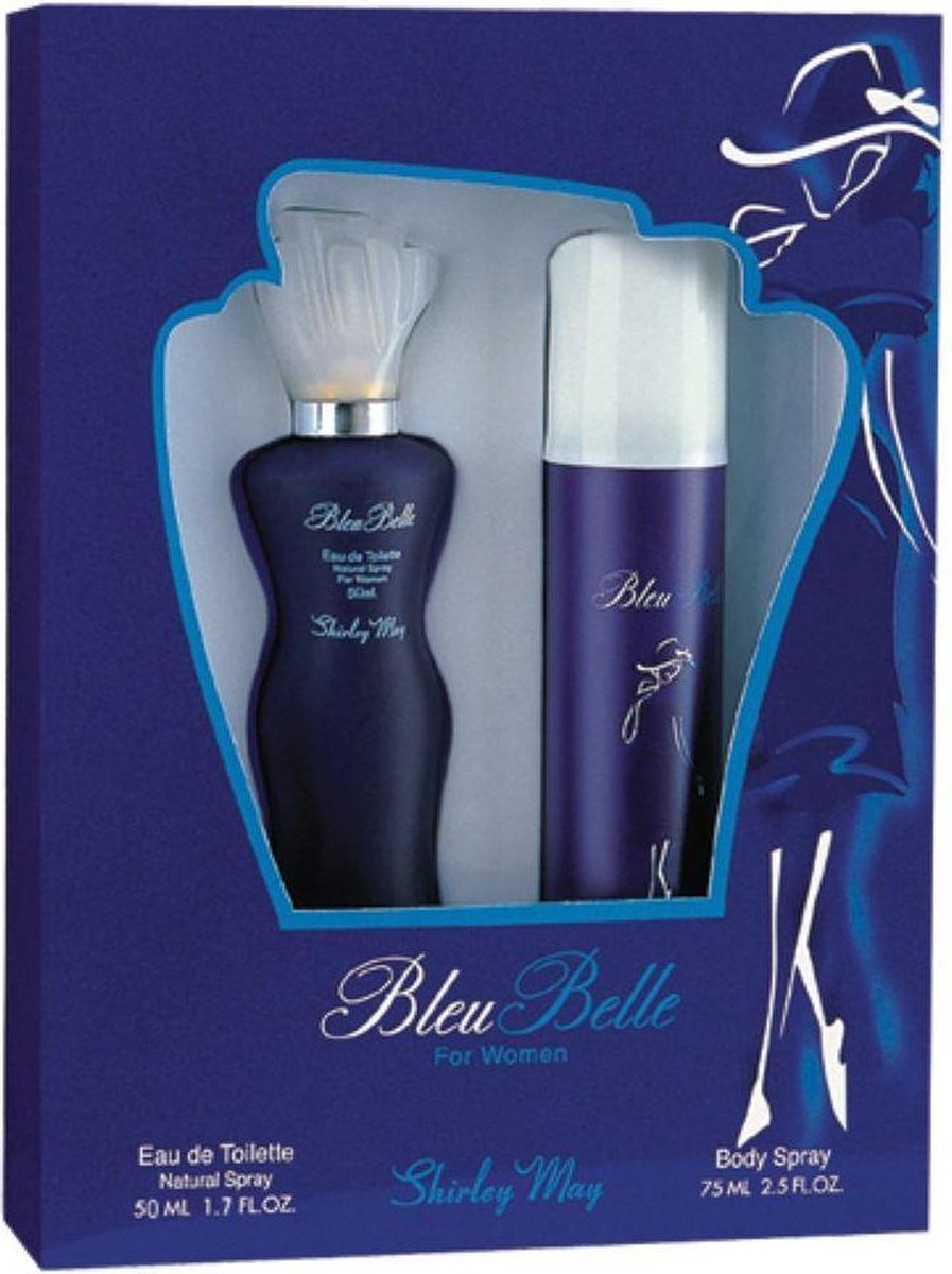 Shirley May - Blue Belle set 55ml edt en 75ml bodyspray