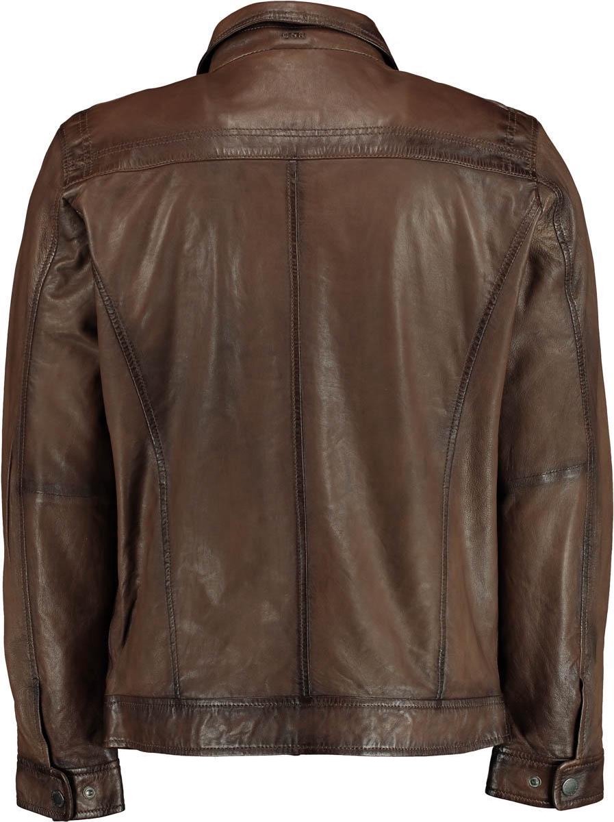 DNR 52081 833 Leren jas - Maat 56 - Heren