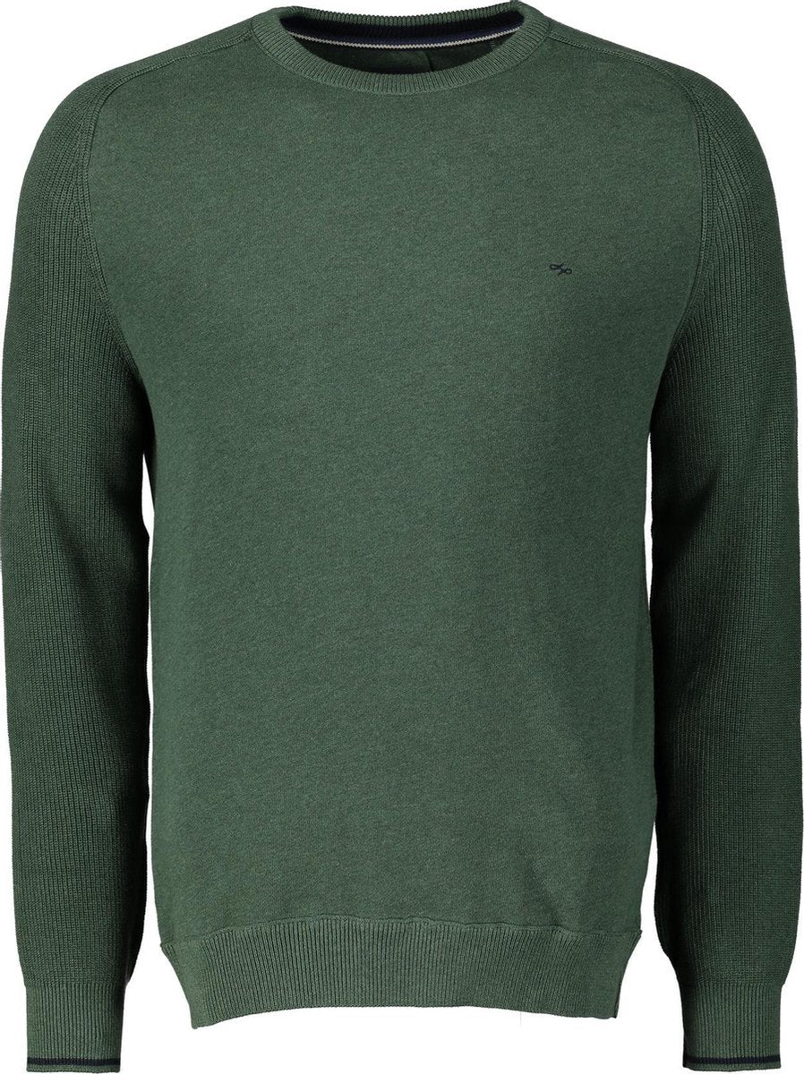 Jac Hensen Pullover - Modern Fit - Groen - 4XL Grote Maten