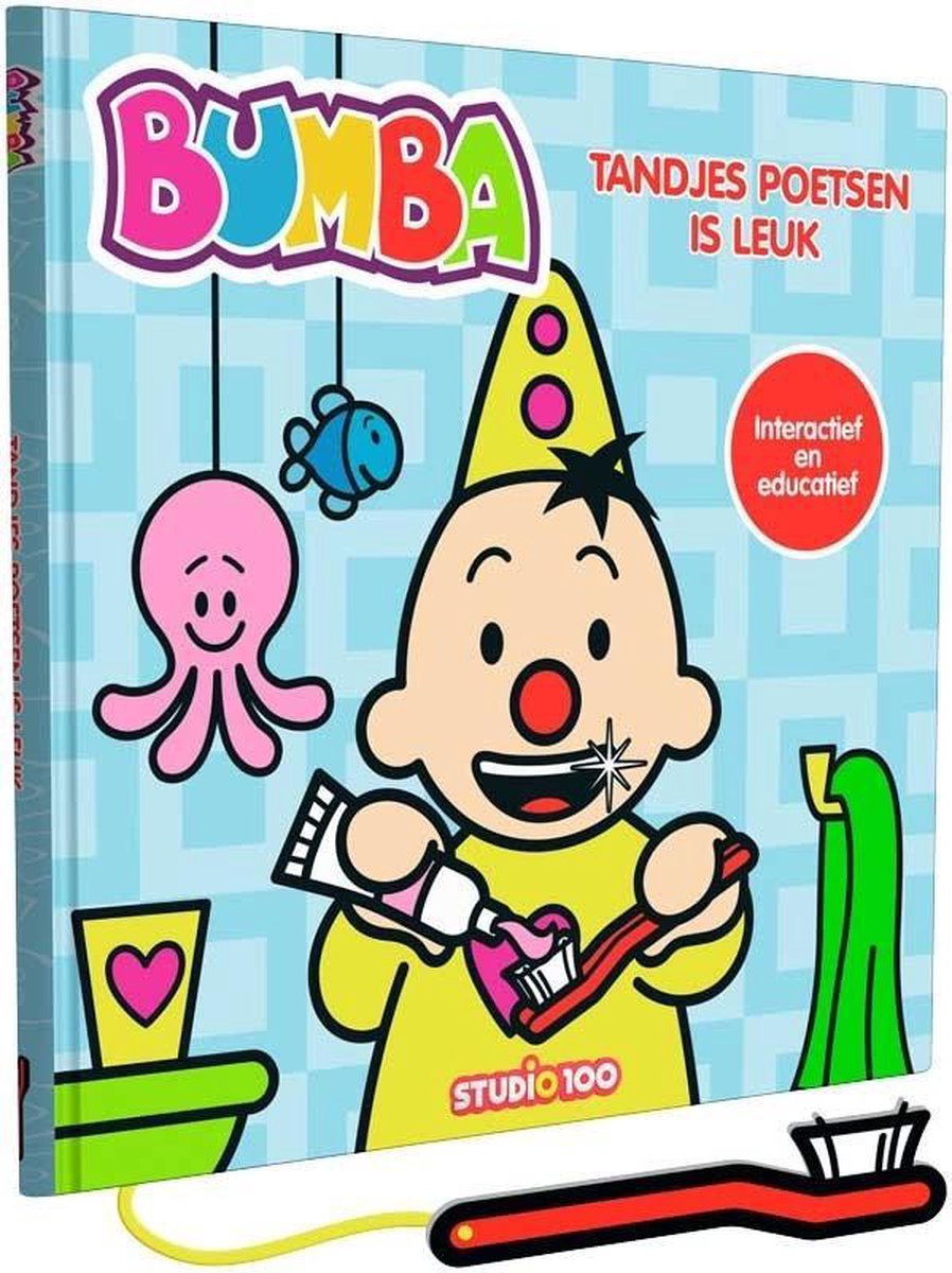 Studio 100 Leesboek Interactief Bumba: Tandjes Poetsen Is Leuk
