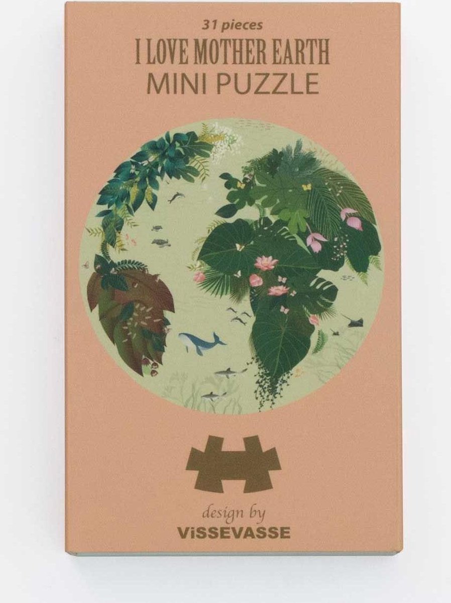 ViSSEVASSE I Love Mother Earth - Mini Puzzel