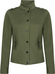 Zoso Fields dames sweater donkergroen