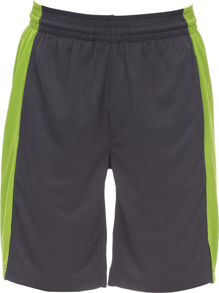 AWDis Gewoon Cool Mens Panel Shorts (Houtskool/kalk)