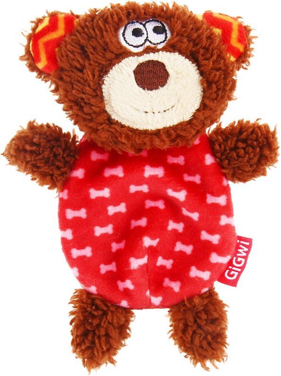 GiGwi Hondenspeelgoed GIG PLUSH FRIENDZ Beer 14 cm