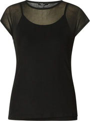 ES&SY Mette Top - Black - maat 40