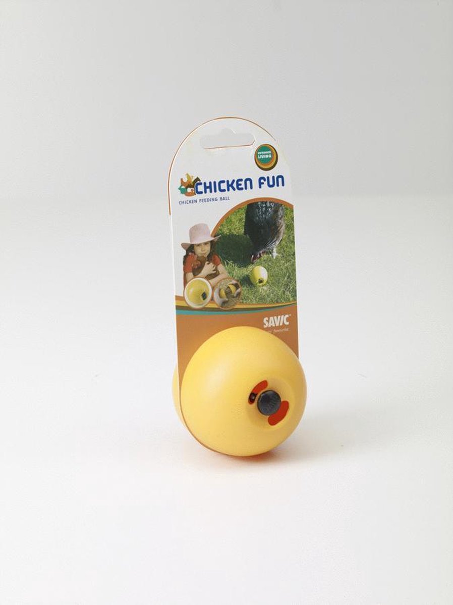 Chickenfun Voederbal - Vogelvoederbak - Geel - 7