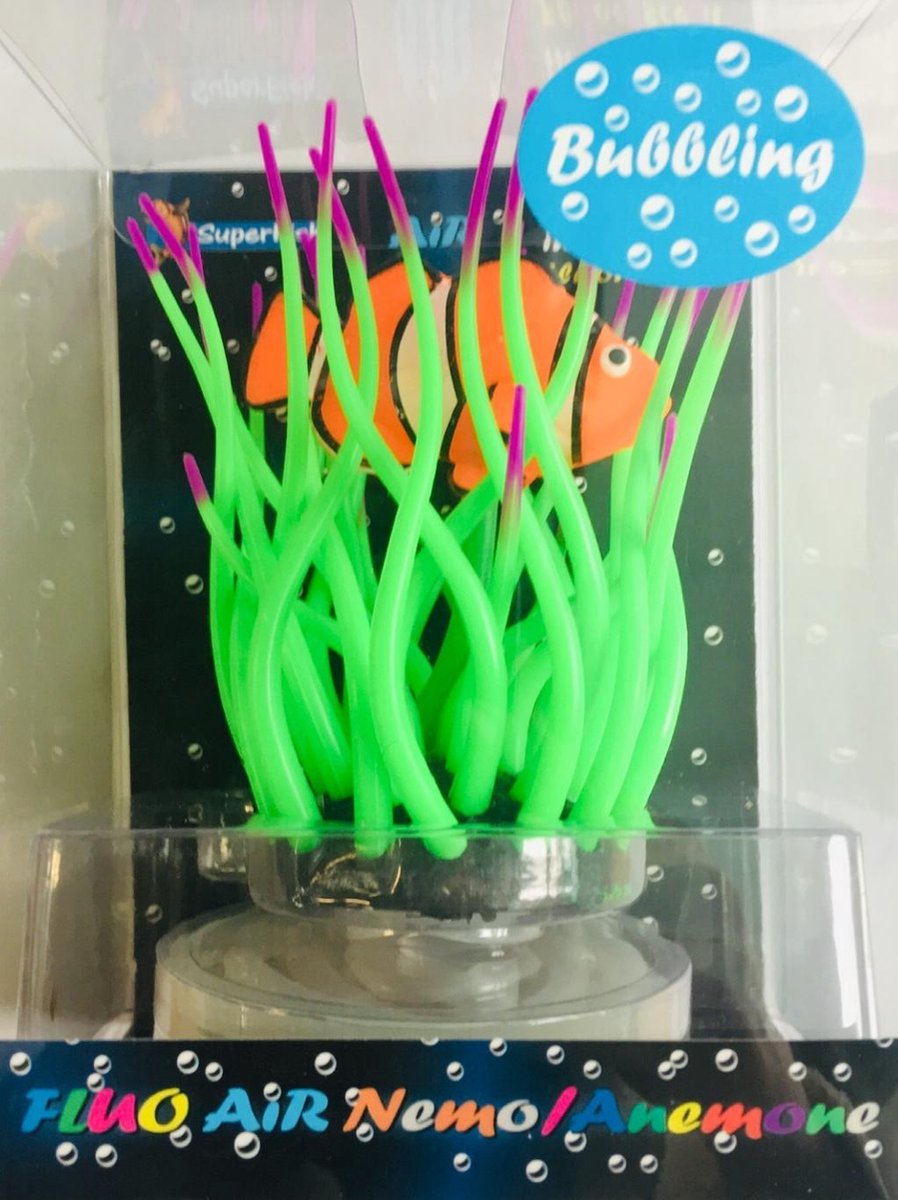 SF fluo air Nemo in groene anemoon