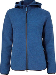 Ivanhoe Outdoorvest Tina Dames Wol Blauw Maat 44