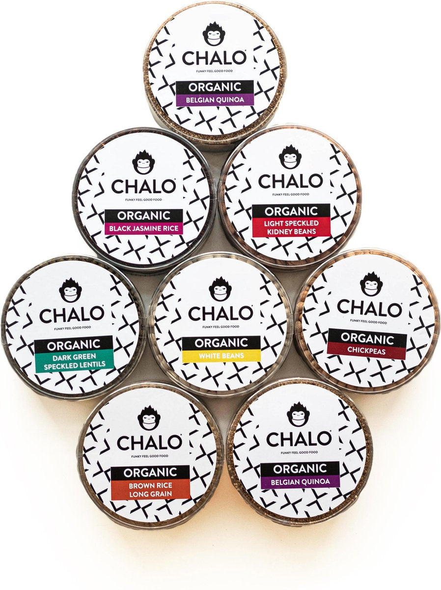 CHALO Bio Essentials pakket - 8 High-end Bio granen