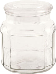 BMPdesign Glazen Voorraadpot - Transparant - 12 cm