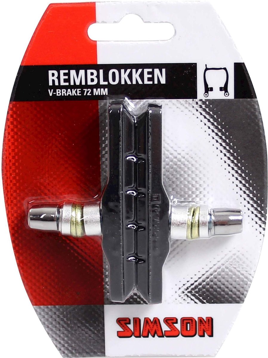 Hollandia Remblokjes V-Brake - 70 mm