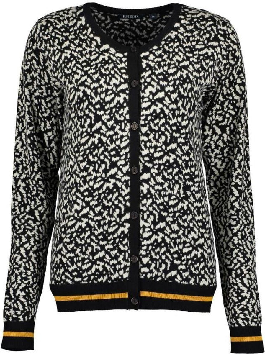 Blue Seven dames vest tijgerprint - maat 46