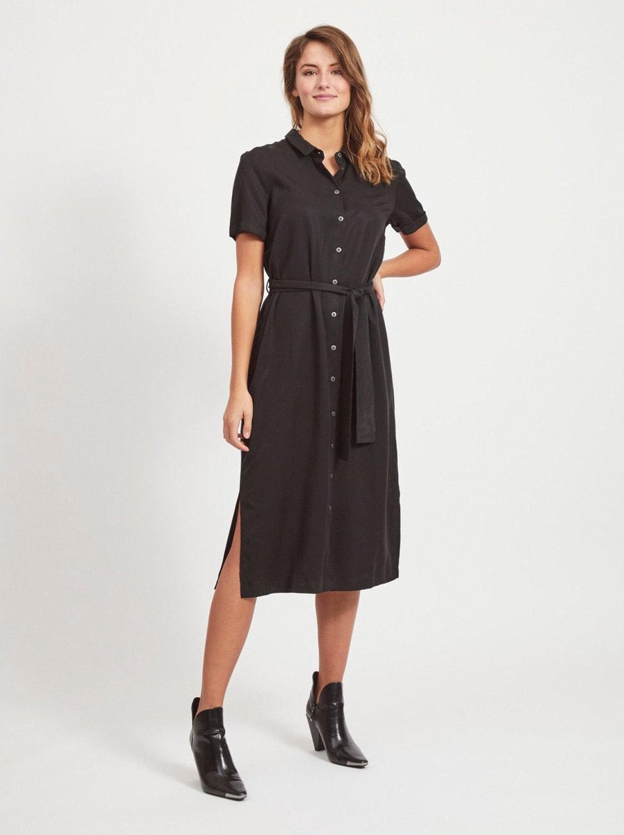 Objtilda Isabella S/s Dress Noos 23031015 Black