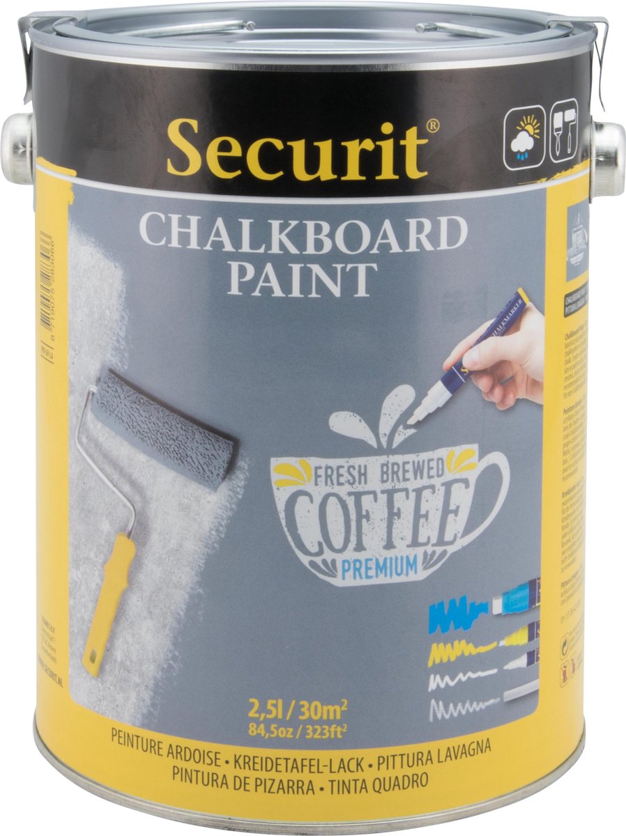 Securit Krijtbord & schoolbord verf 2