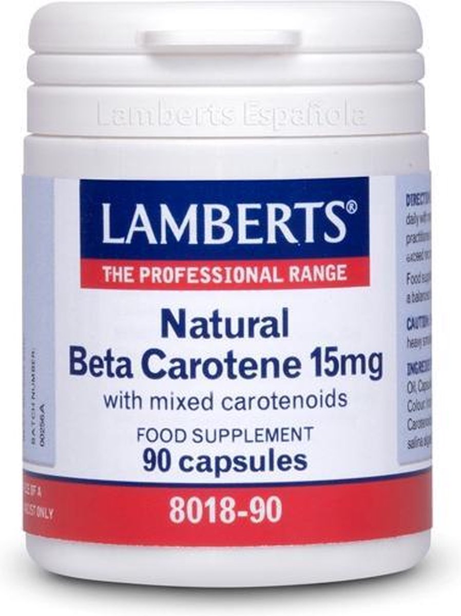 Lamberts Natural Beta Carotene - 15 mg - 90 Capsules