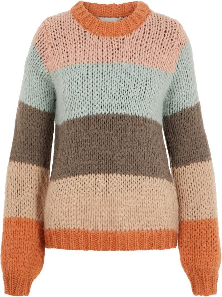 Pcsiri Ls O-neck Knit 17107151 Sunburn/misty Rose