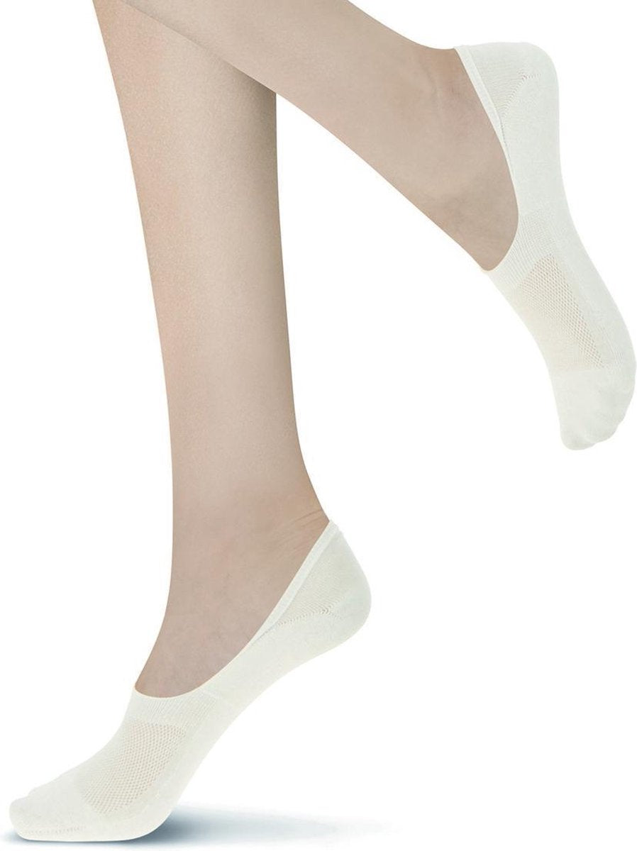 All Colors Cotton - No Show Cushion Sok - Maat One size