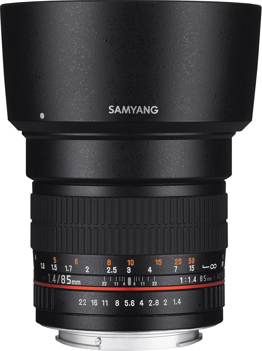 Samyang 85mm F1.4 AS IF UMC - Prime lens - geschikt voor Nikon Spiegelreflex