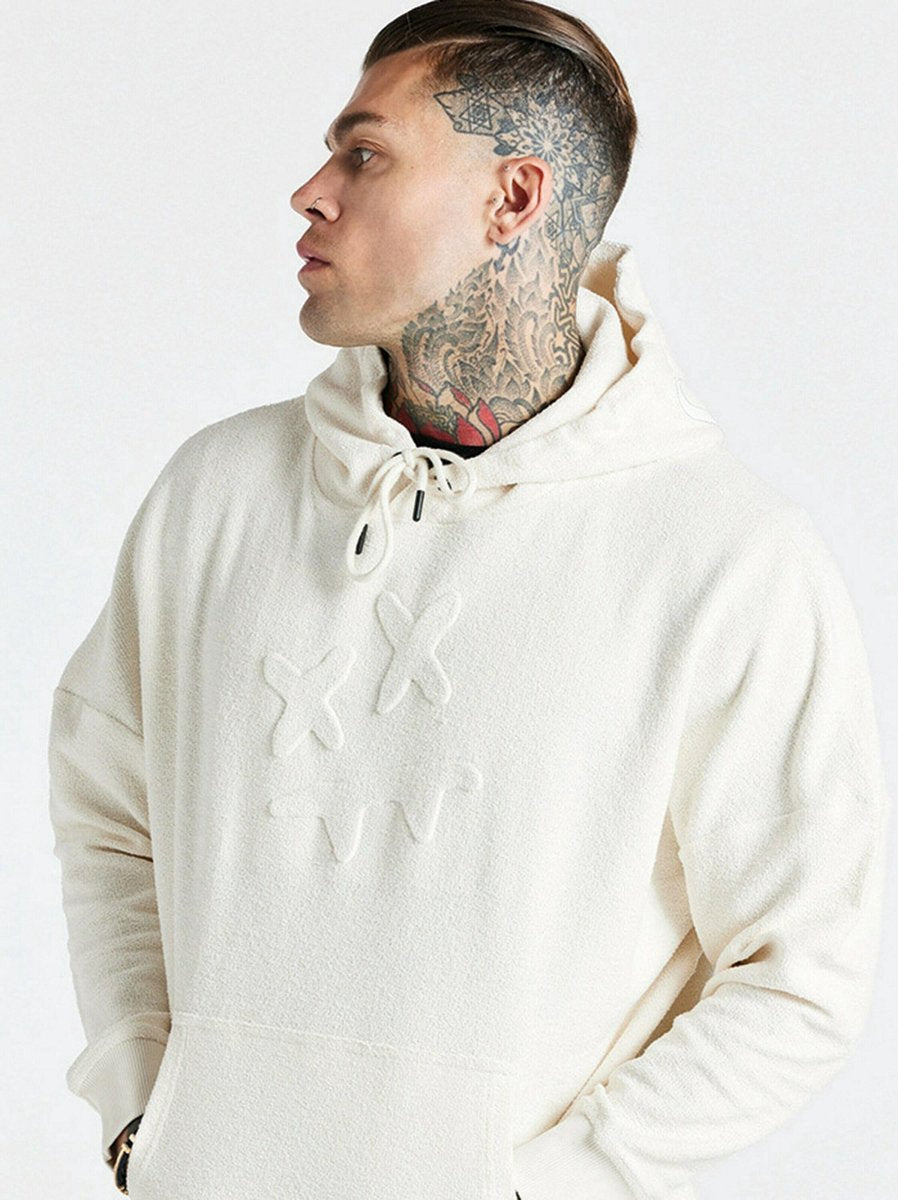 Siksilk sweatshirt Beige-L