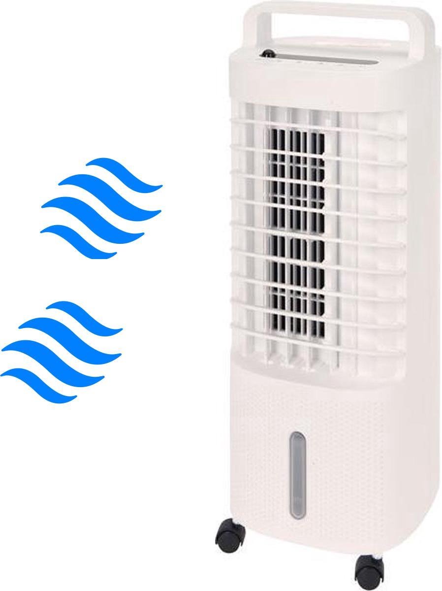 Aircooler / Luchtkoeler 45 Watt met wielen en afstandsbediening | Waterinhoud 3 liter