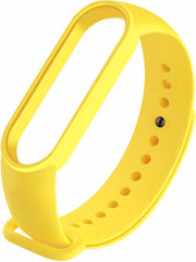 Band voor smartwatch Mi Band 3 y 4 - Vervanging - Horlogeband - Armband - Geel
