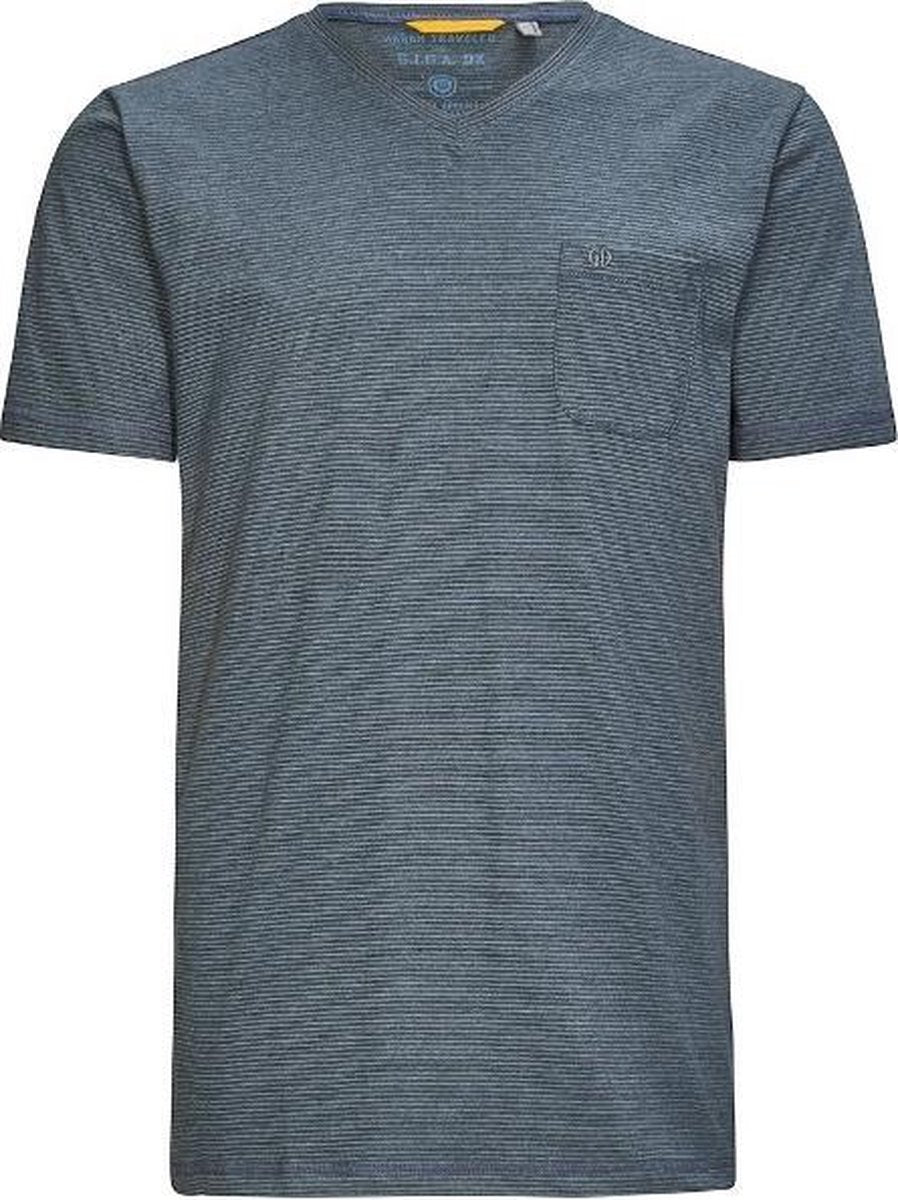 Killtec heren shirt Hadero navy - maat 3XL