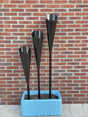 Bio Ethanol Tuinfakkel - Torch GardenFlame  SET IN 3 MATEN