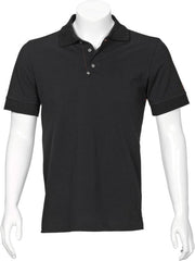T'RIFFIC SOLID heren Poloshirt korte mouw zwart size 4XL