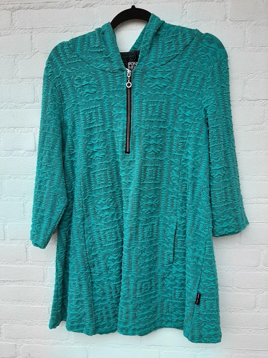 Pont Neuf Alberte Top Blauw/groen Maat 42