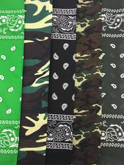 Bandana zakdoeken | set van 5