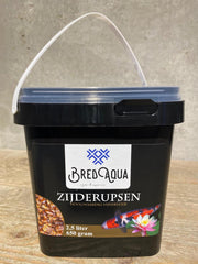 Premium Zijderupsen 10 mm 2500 ml / 250 cl / 2.5 l - Vijvervoer - Koi voer - Koikarpers - Vissen - Vijvervissen - Voer - Zijderupsen - Eitwitten - Groei - Groeiafwijking