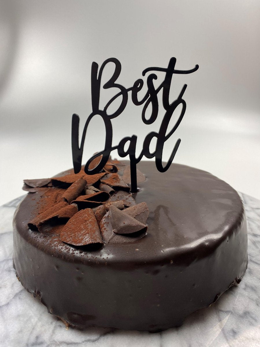 Caketopper Best Dad Vaderdag