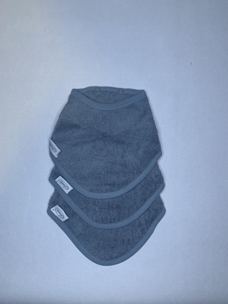 Funnies Bandana slab ( set van 3) grey/blue