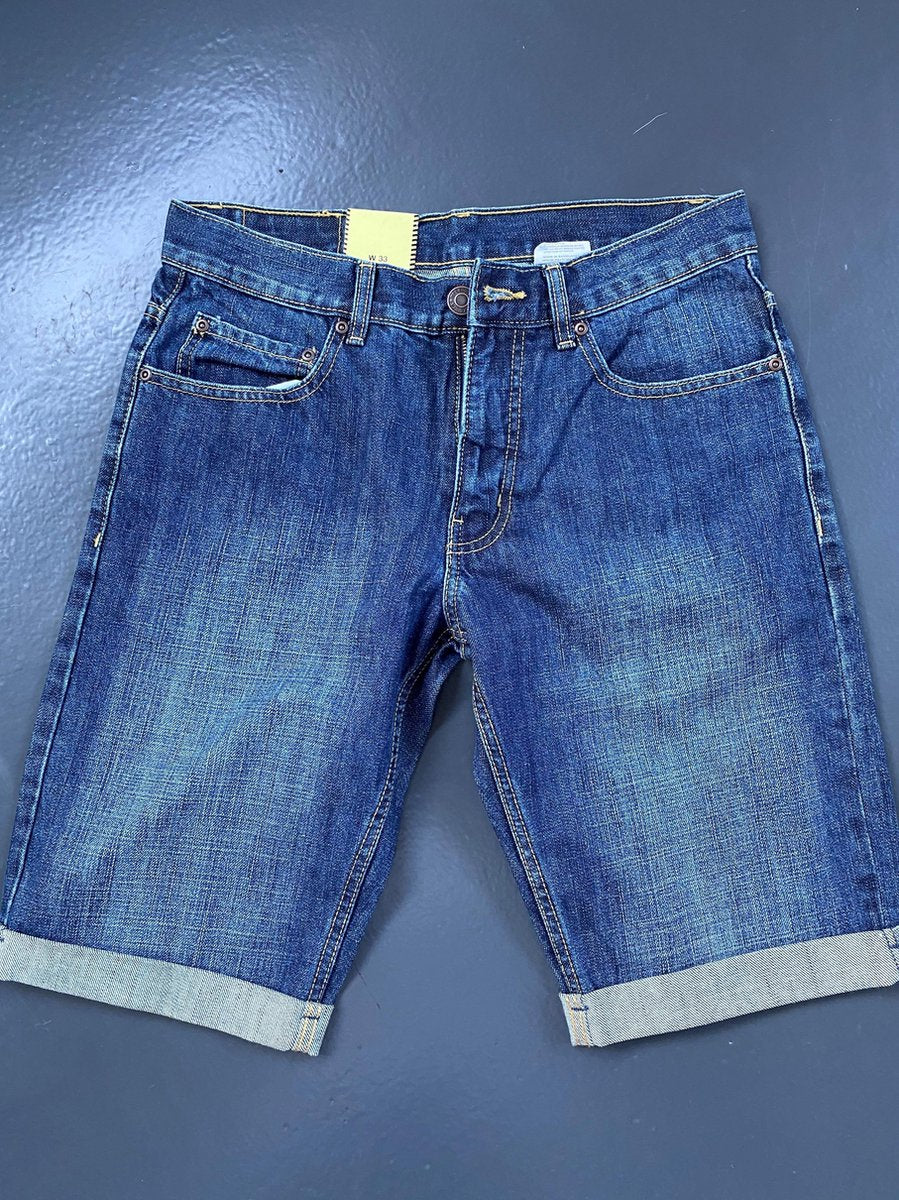 MASKOVICK HEREN SHORT DENIM - DARK USED -  W28