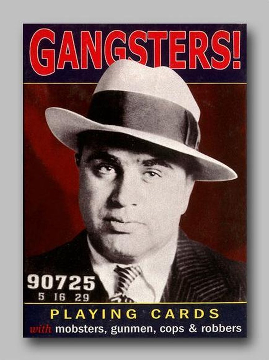 Gangsters Speelkaarten - Single Deck