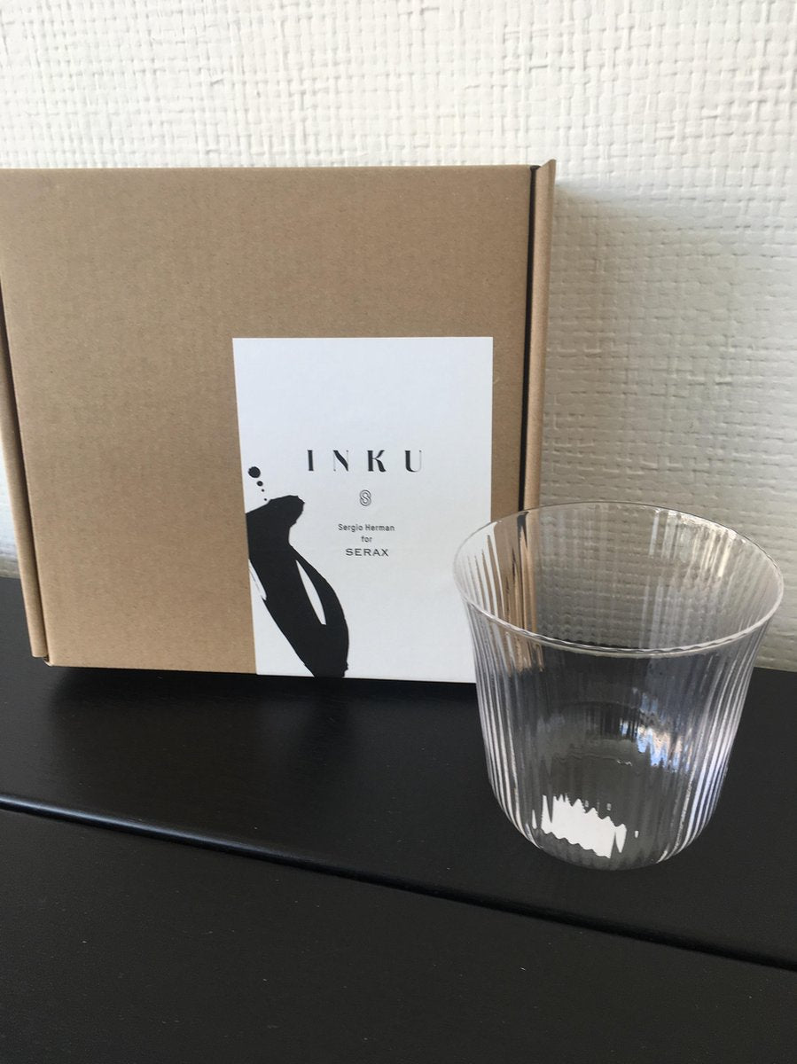 Serax - Inku by Sergio Herman Glas L - 30 CL - 8 stuks