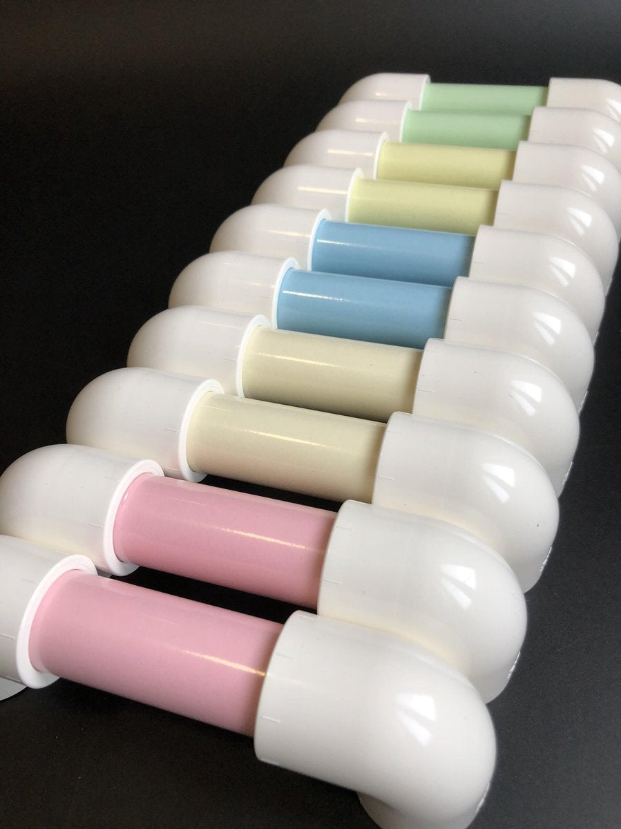 Leren lezen met de FluisterTelefoon by FlexJuf (SET van 5 st.) "Pastel"