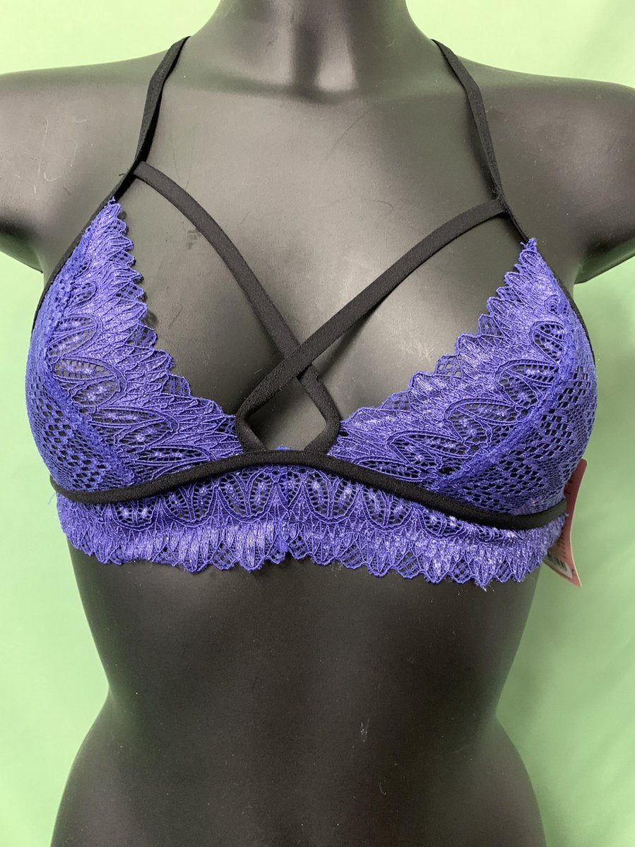 Hunkemõller Beha - Strappy Zigzag Lace b - Maat XS