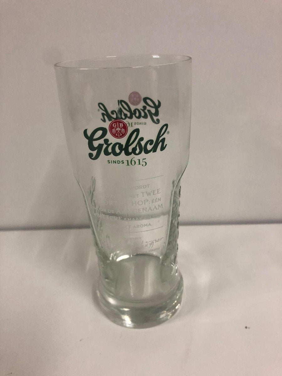 Grolsch Master bierglazen 25 cl - 12 stuks