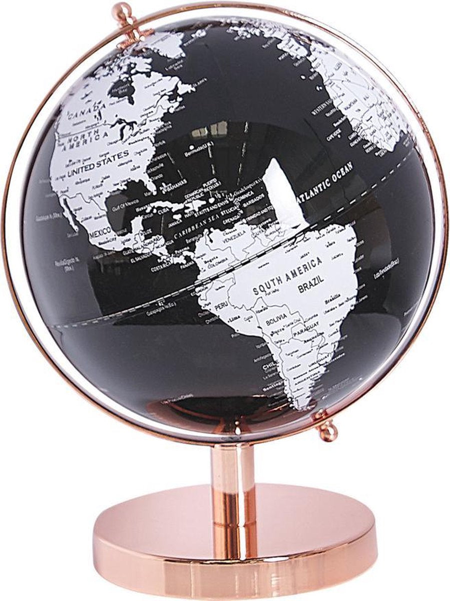 Beliani CABOT - Globe - zwart - synthetisch materiaal
