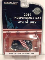 VW TYPE 2 PANEL VAN INDEPENDENCE DAY 2019 1:64