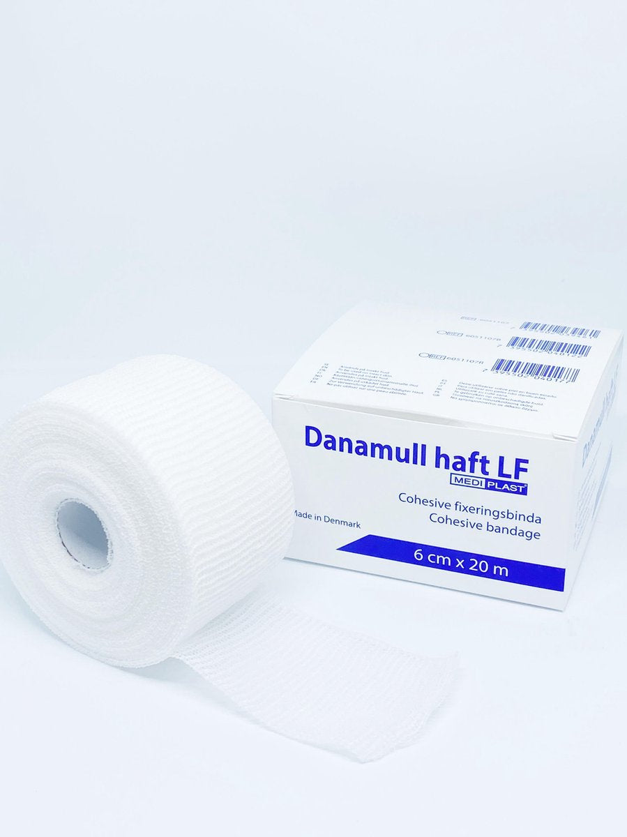 Danamull Haft Zelfklevend Fixatiewindsel 8cm x 20m