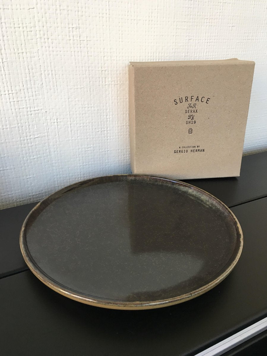 SERGIO HERMAN SURFACE BORD LARGE 27 CM X H 1.5 CM INDY GREY (4 STUKS)