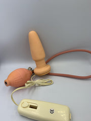 Hydas - Grote vibrerende Anaal plug - oppompbaar tot enorme grootte - Pump up vibrating Plug - art 6700