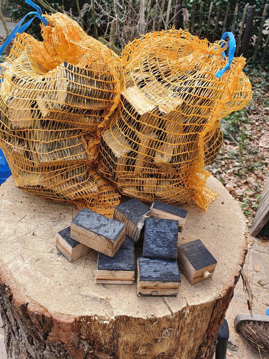 Whisky chunks 2 kg / rodewijnvat chunks 2 kg
